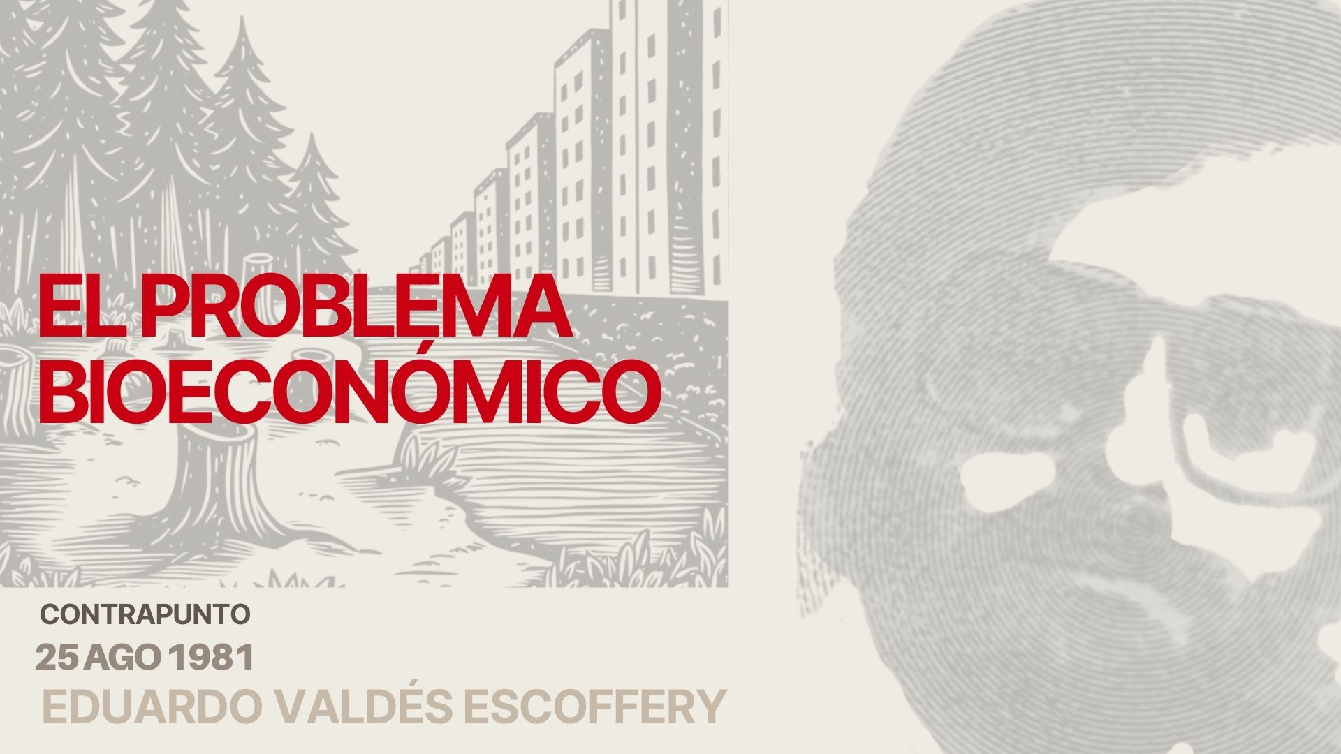 El problema bioeconómico